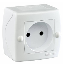 Розетка без заземления Mono Electric Octans IP20 104-010106-116