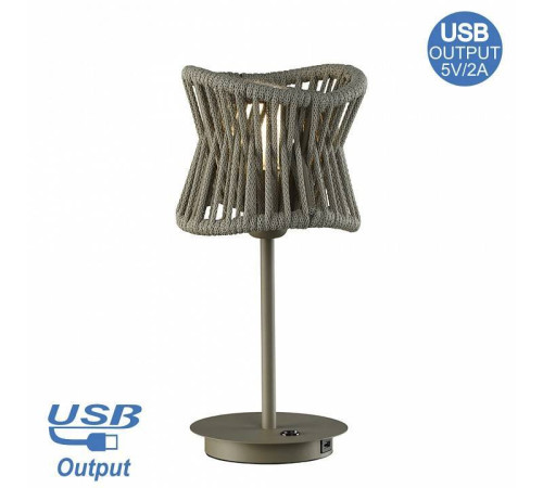 Настольная лампа декоративная Mantra Polinesia 7134