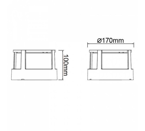Накладной светильник Mantra Creek 8858