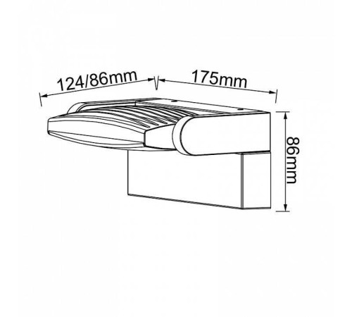 Накладной светильник Mantra Hood 8895