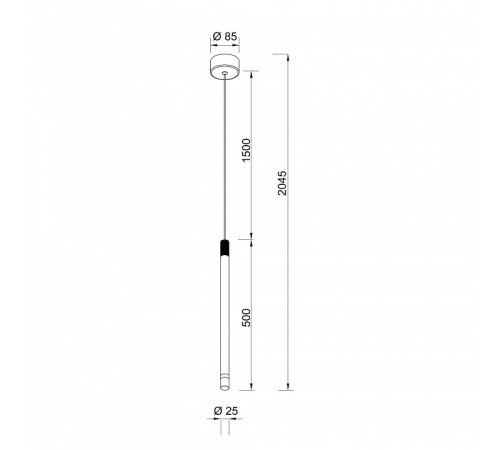 Подвесной светильник Mantra Moana светодиодный 36 Вт 45 см 8971