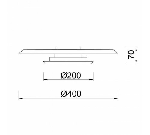 Накладной светильник Mantra Tina 9003