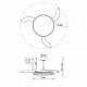 Светильник с вентилятором Mantra SLIM FAN 9055