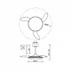 Светильник с вентилятором Mantra SLIM FAN 9056