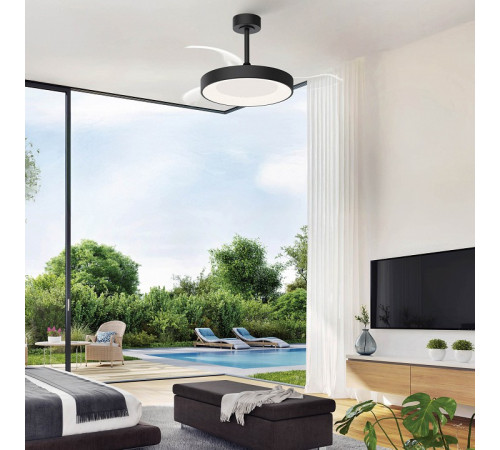 Светильник с вентилятором Mantra NISEKO FAN 9063