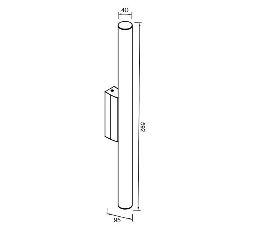 Накладной светильник Mantra ANTIGA 9255