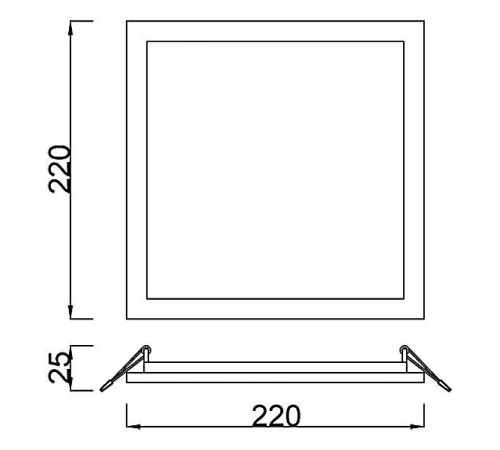 Встраиваемый светильник Mantra Saona C0193