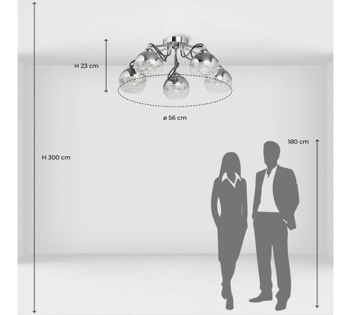 Потолочная люстра De City Вита 220013705