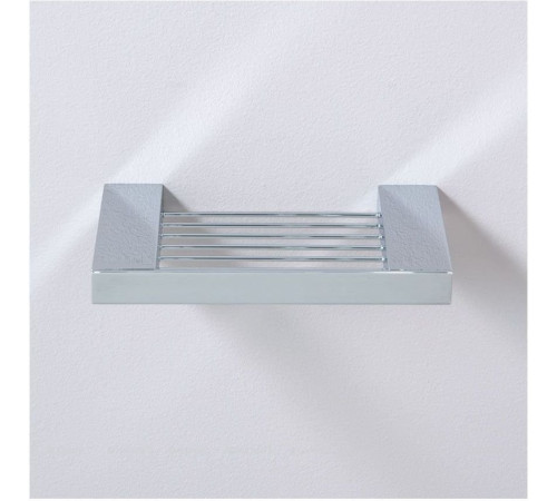 Мыльница Aquanet прямоугольная хром 5611