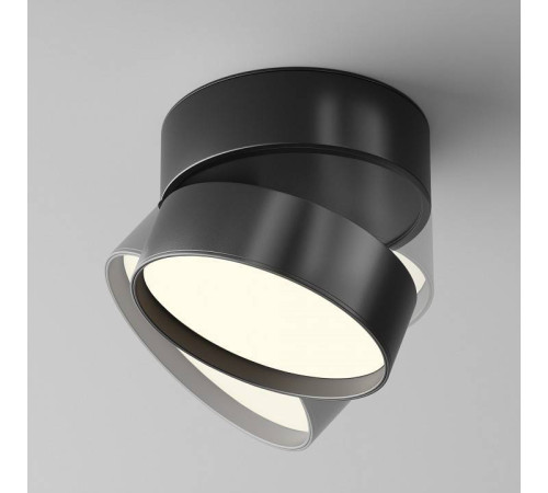 Накладной светильник Maytoni Onda C024CL-18W4K-B-1