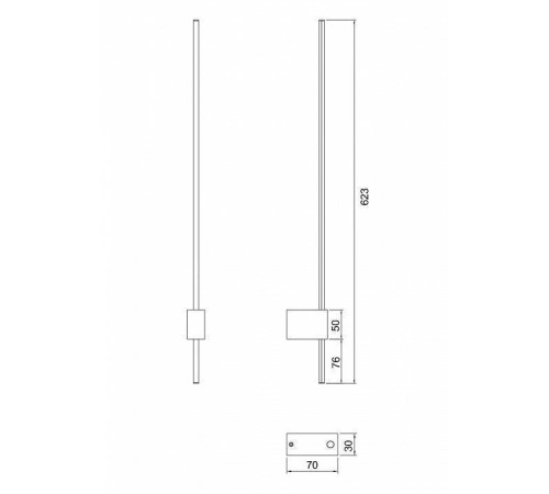 Бра Maytoni Pars C070WL-L6GB3K