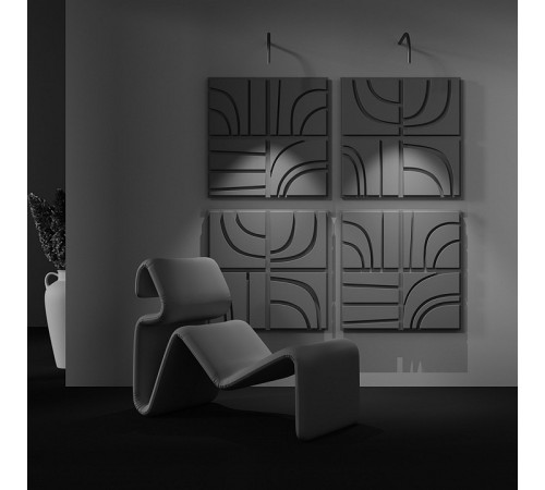 Модульный светильник Maytoni Eye C104WL-3W3-6K-BS