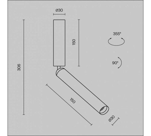 Подвесной светильник Maytoni Focus T C142CL-6W3K-B