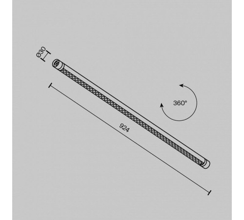 Модульный светильник Maytoni Points C149CL-L900-24W3K-B