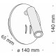 Бра светодиодное Maytoni Ios C176-WL-01-6W-W