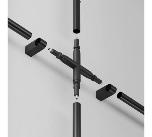 Соединитель X-образный для модульных светильников Maytoni Accessories for system Axity CA008TX-B