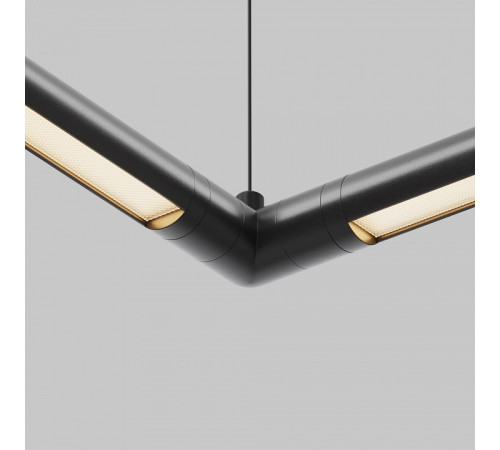 Соединитель угловой L-образный для треков накладных Maytoni CA014CL-B