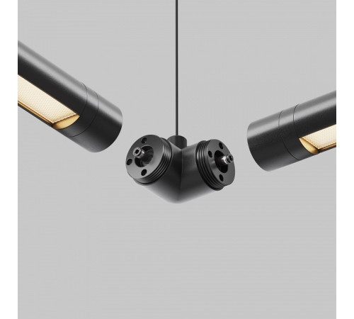 Соединитель угловой L-образный для треков накладных Maytoni CA014CL-B