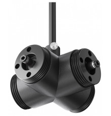 Токопровод X-образный центральный Maytoni  CA017TX-P-B