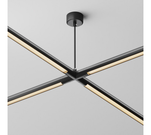 Токопровод X-образный центральный Maytoni CA017TX-P-B