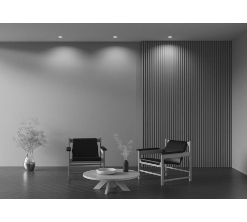 Встраиваемый светильник Maytoni Gyps Modern DL001-WW-01-W