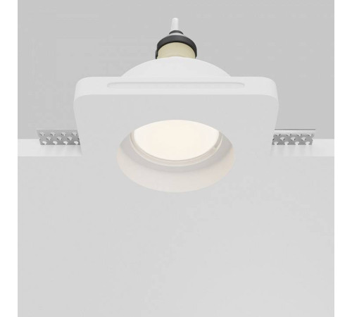 Встраиваемый светильник Maytoni Gyps Modern DL002-GU10-01-W