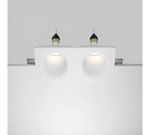 Встраиваемый светильник Maytoni Gyps Modern DL002-WW-02-W