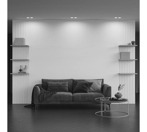 Встраиваемый светильник Maytoni Gyps Modern DL002-WW-02-W