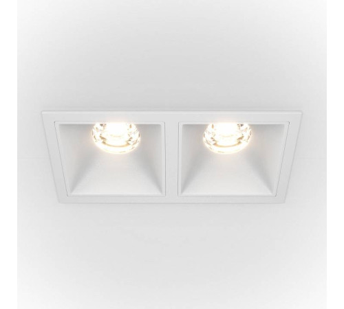 Встраиваемый светильник Maytoni Alfa DL043-02-10W4K-SQ-W