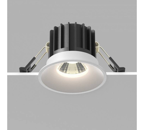 Встраиваемый светильник Maytoni Round DL058-12W4K-W