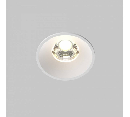 Встраиваемый светильник Maytoni Round DL058-7W3K-W