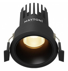 Встраиваемый светильник Maytoni Dip DL115-10W-2.7K-B