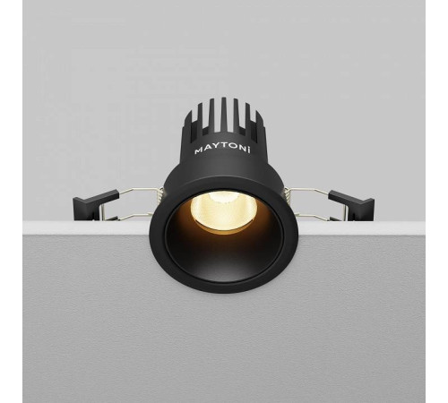 Встраиваемый светильник Maytoni Dip DL115-10W-2.7K-B