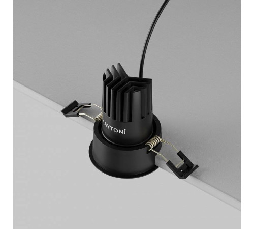 Встраиваемый светильник Maytoni Dip DL115-10W-2.7K-B