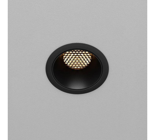 Встраиваемый светильник Maytoni Dip DL115-10W-2.7K-B