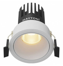 Встраиваемый светильник Maytoni Dip DL115-10W-2.7K-W