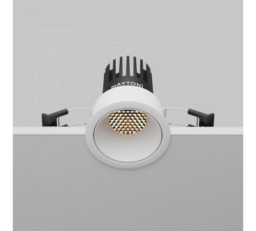 Встраиваемый светильник Maytoni Dip DL115-10W-2.7K-W