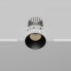 Встраиваемый светильник Maytoni 10 Вт 3000 K черный DL119-10W-3K-TRS-B