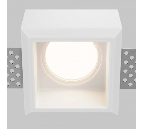 Встраиваемый светильник Maytoni Technical Gyps Modern DL131-GU10-01-W