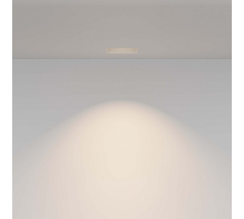 Встраиваемый светильник Maytoni Technical Gyps Modern DL131-GU10-01-W