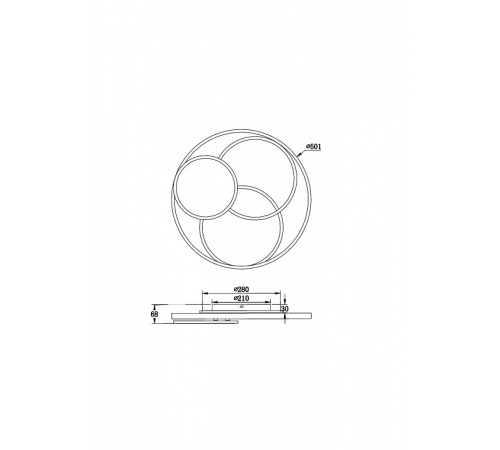 Накладной светильник Freya FR10015CL-L94WB