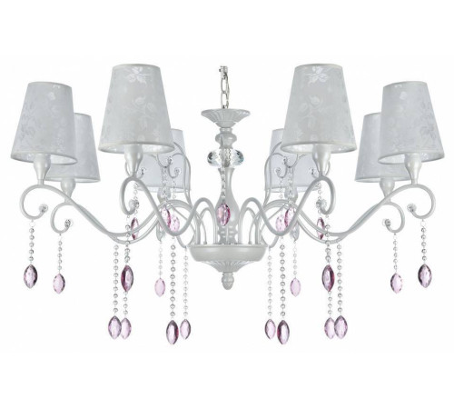 Подвесная люстра Freya Adelaide 8 ламп FR2306-PL-08-W