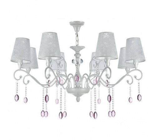 Подвесная люстра Freya Adelaide 8 ламп FR2306-PL-08-W