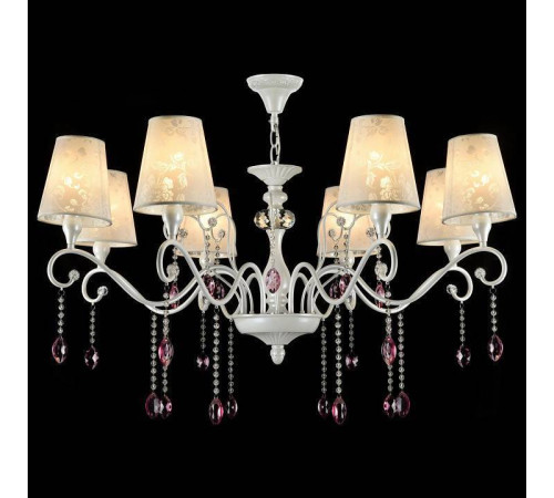 Подвесная люстра Freya Adelaide 8 ламп FR2306-PL-08-W