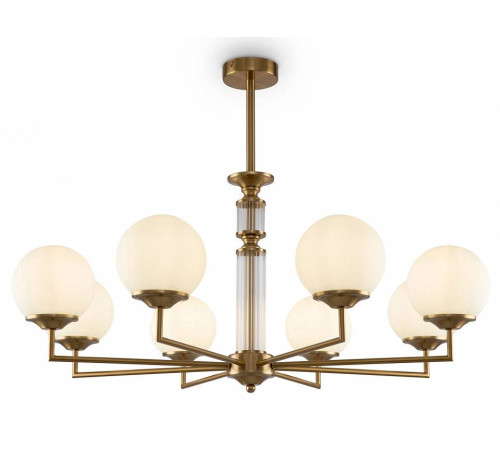 Люстра на штанге Freya Bolas 8 ламп FR5185PL-08BS