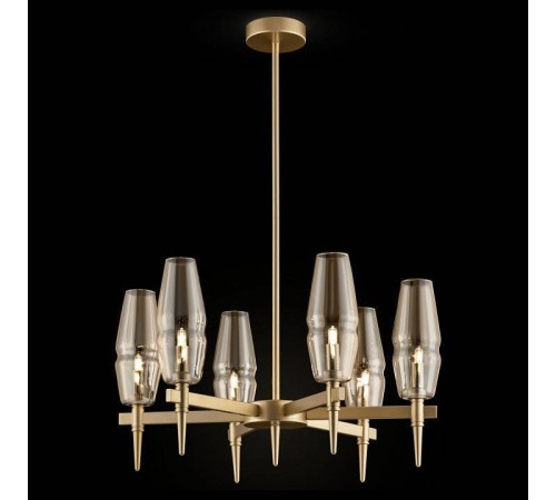 Люстра на штанге Maytoni Lita H002PL-06G