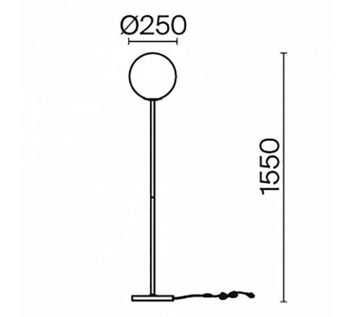 Торшер Maytoni Ring MOD013FL-01W