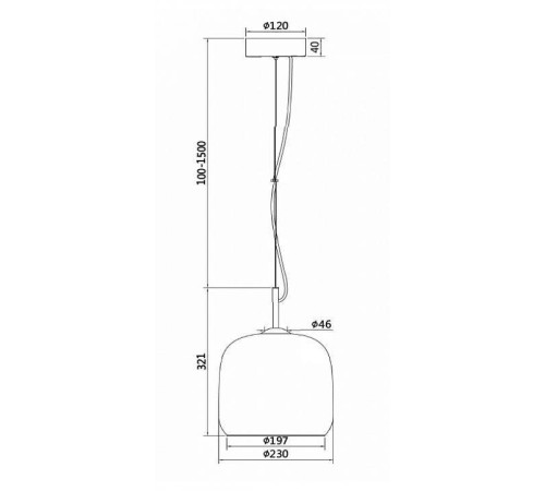 Подвесной светильник Maytoni Madmen MOD128PL-L6SG