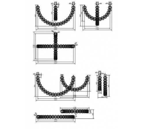 Подвесной светильник Maytoni Golden Cage MOD216PL-L42G3K