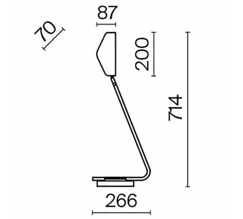 Бра Maytoni Notta MOD417WL-01BS1